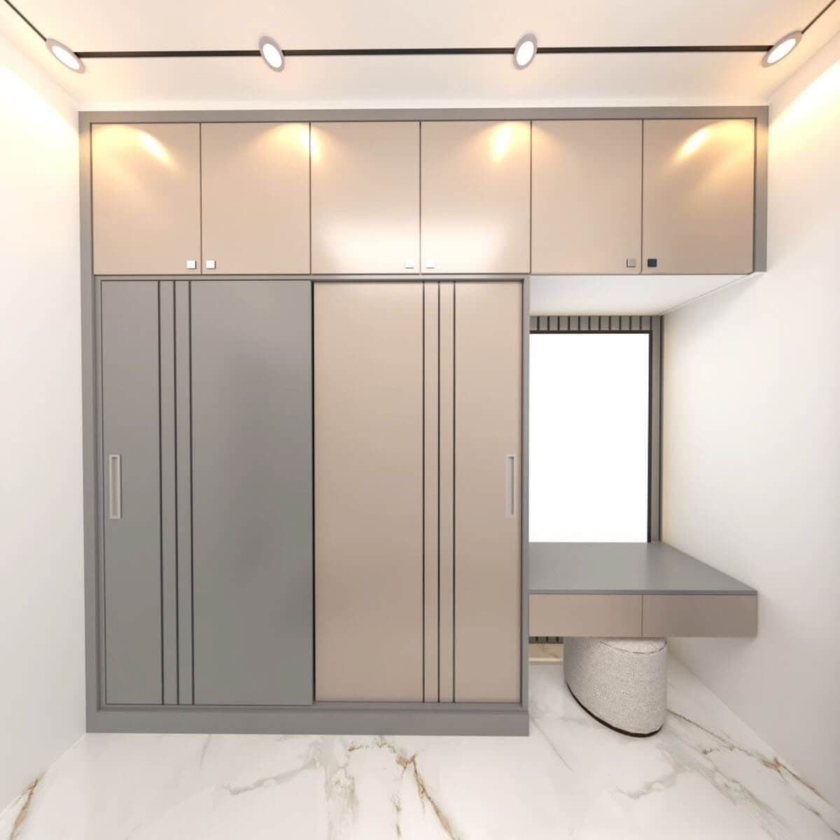 Project Wardrobe interior design