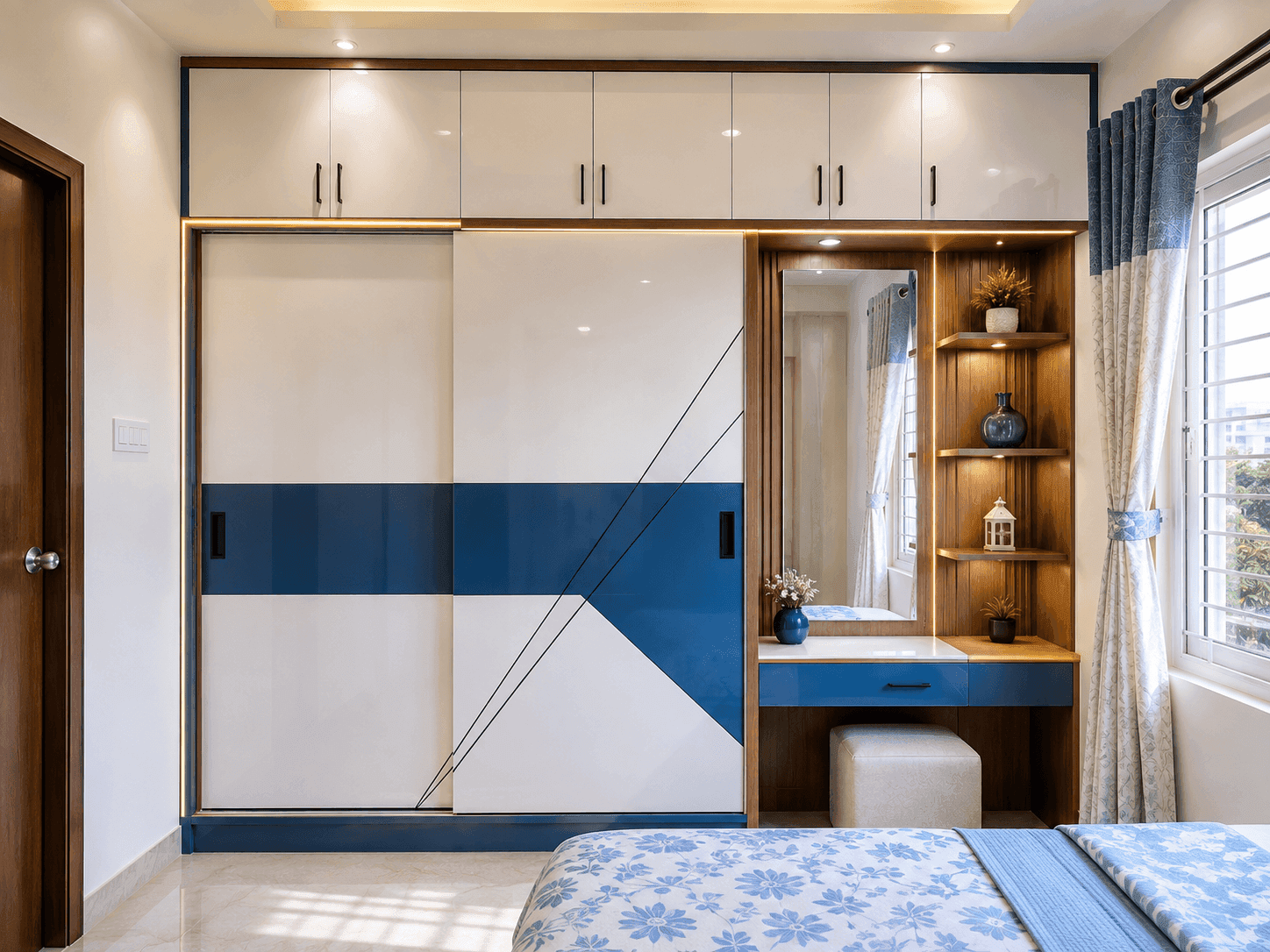 Custom walk-in wardrobe